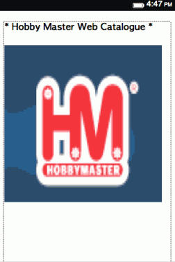 Hobby Master Catalog
